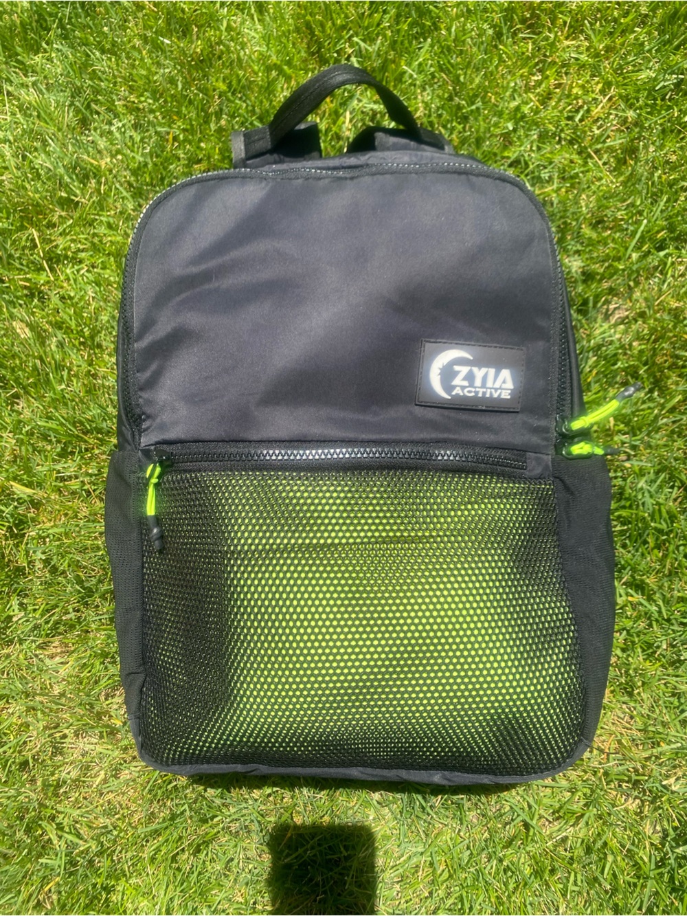 Zyia Active by Vooray Green and Black Backpack